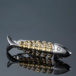 极速men noveli Tie Clip Necktie Feather Archor Mustache Tie