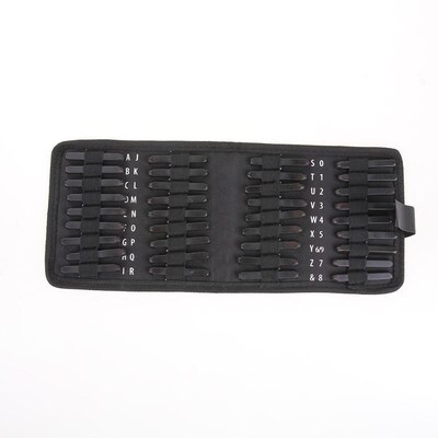 极速36pcsset Carbonn steel Punch Set Alphabet Letter Number