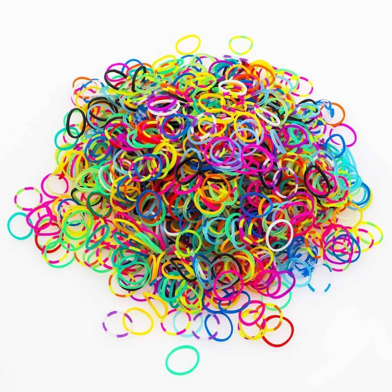 极速DIY Loom Bands Kits 10000 Loom BaHnds Loom Rubber Bands