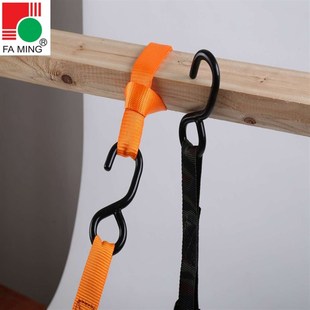 极速8字环形带拉紧带多功能捆绑带迷你吊带软束带U机车延长带铺助