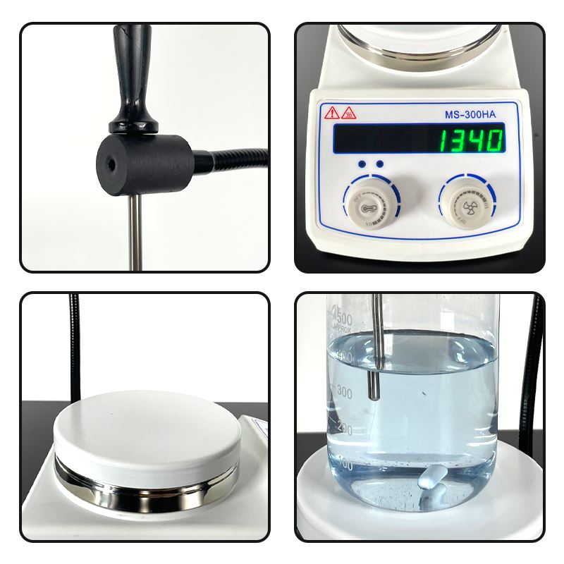 极速旌斐科技磁力搅拌器实验室数显恒温电动搅拌R机加热小型磁力