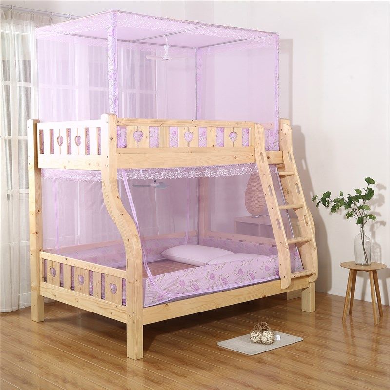 极速儿童高低子母床蚊帐上下铺单双人D不锈钢方形学生蚊帐1.5米0.,床上用品,蚊帐,淘宝优惠券,粉丝福利购,淘宝优惠卷