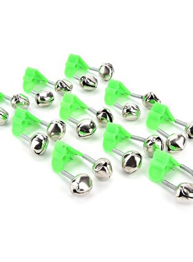 极速10Pcs/Set Twin Spiral BellAs Fishing Bite Alarms Outdoor
