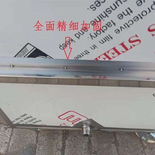 新品定制移c动式不锈钢水箱方形工业食用移物池手推车浸泡池卤煮