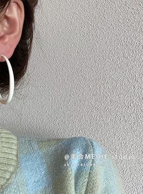 极速Eurbopean geometry Trapezoid Retro fashion earring lady