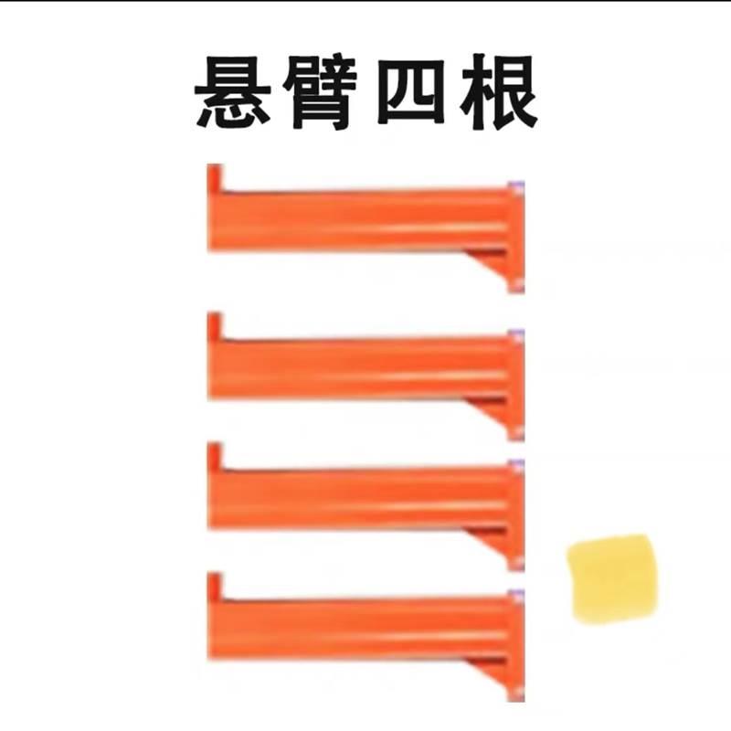 极速多功能臂式水管钢管库房悬臂货架铝J材材料置物架托架钢结构