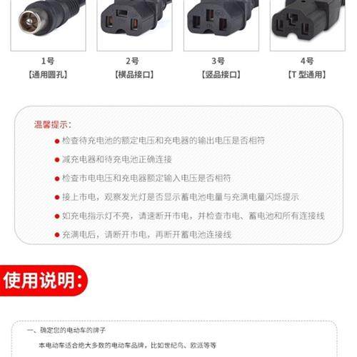 极速踏浪电动e车电瓶充电器72V30AH48V20AH60V12AH36V踏浪电动车