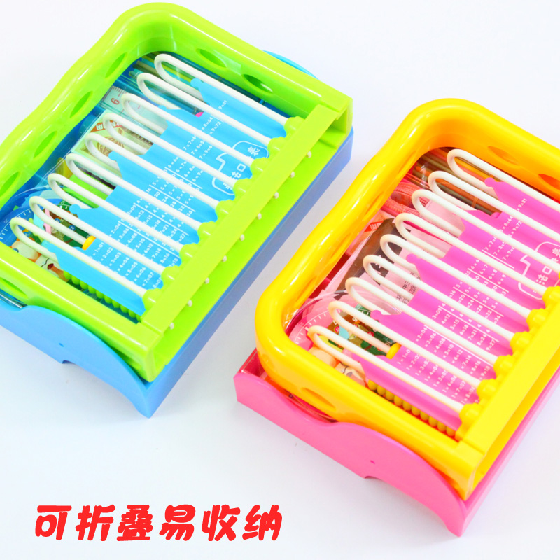 极速小学生数g学学具计数器学具盒一年级九行二合一多功能计算算