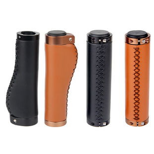 极速MTB Cowhidek Grip Bike Retro Bicycle Handle Grips Bicycl