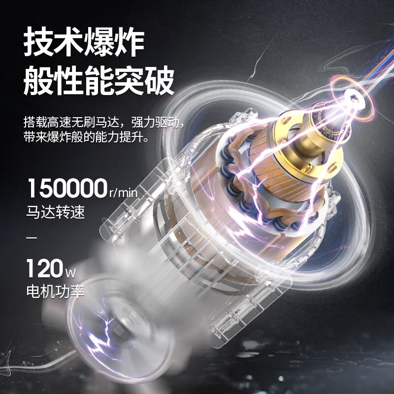 极速车载a吸尘器车用无线充电汽车家用大吸力功率强力小型手持迷