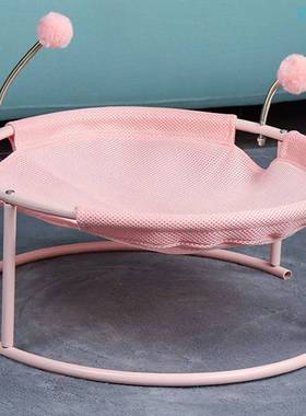 极速Cat hammock nest detachable Dand washable iron frame猫咪