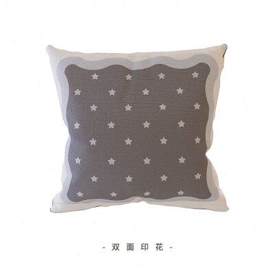 新品绿色抱枕沙发客厅靠垫床头靠枕套罩可爱抱Q枕套奶油风靠垫套