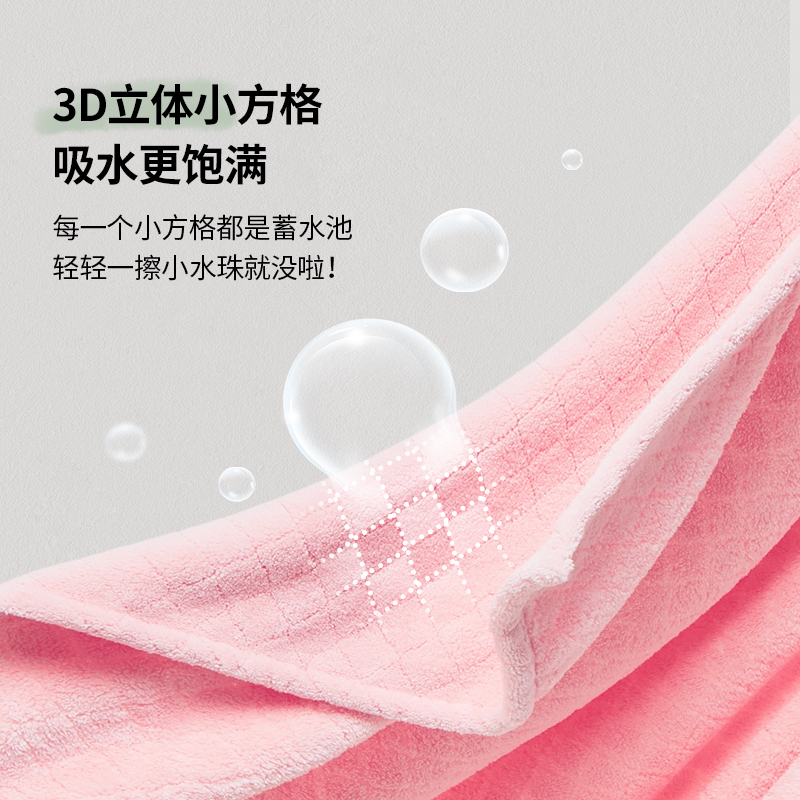 极速儿童浴e巾斗篷新生儿宝宝连帽浴袍可穿婴幼儿超软吸水速干a类