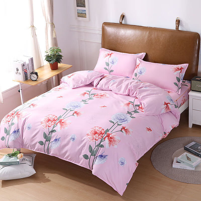 极速暮织纱秋冬被罩被套可机洗1.5米1G.8米单件单双人加厚2米爱心