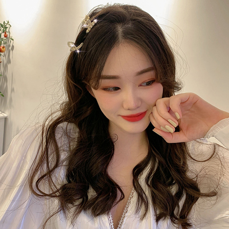 极速珍珠发夹女后脑勺小号迷你抓夹2023L年新款精致小巧高马尾夹