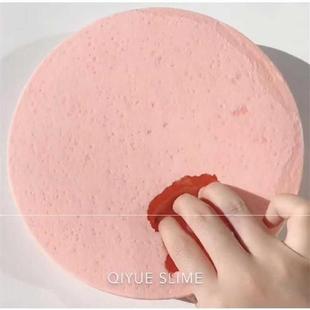 极速脆皮史e莱姆充气脆皮冰山泥史莱姆解压发泄戳戳泥棉花泥网格