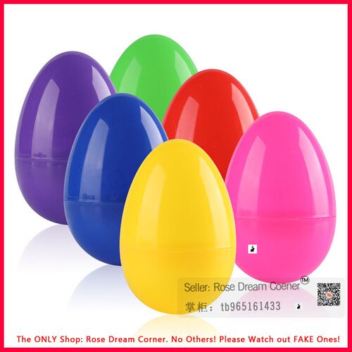 新品2023 Easter Plastic Opening Eggs HangLing Twist Egg Gift