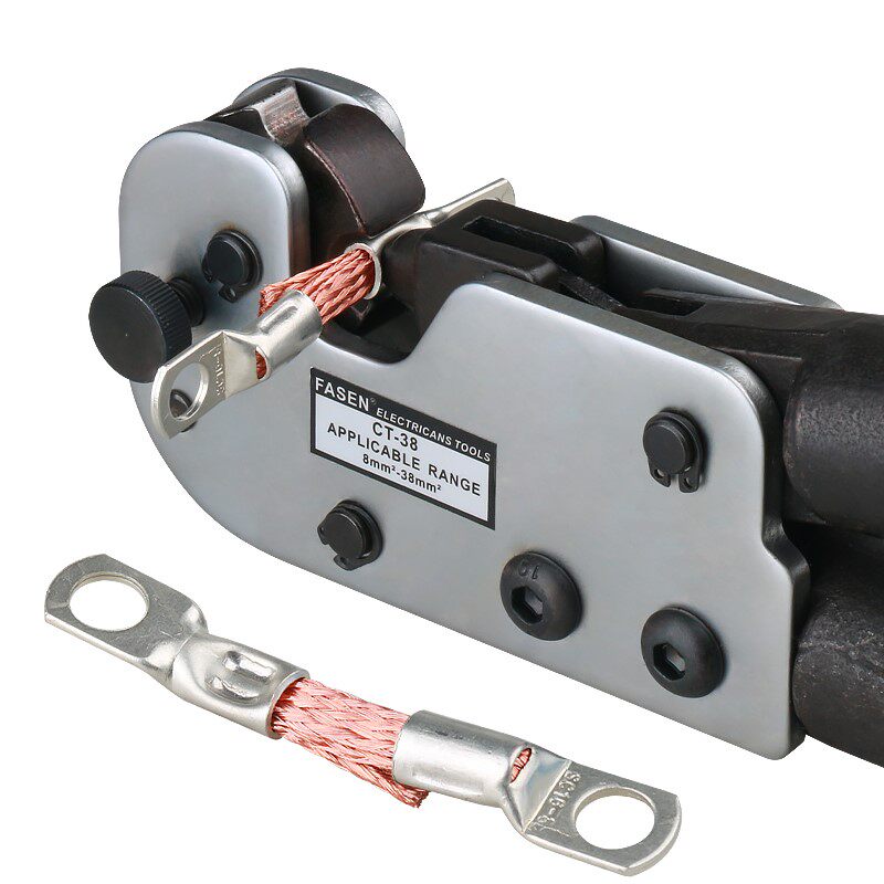 新品SC窥口铜接线端子铜线耳SC2y5-6/8/10/12船用镀锡紫铜接线端