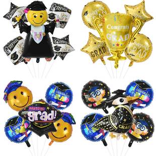 新品Graduation Party Kit Decoration Congratulations Xon Grad