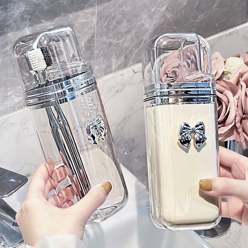 速发旅行漱口杯高具刷牙杯漱洗子套装塑料便携式专用牙档杯牙刷收