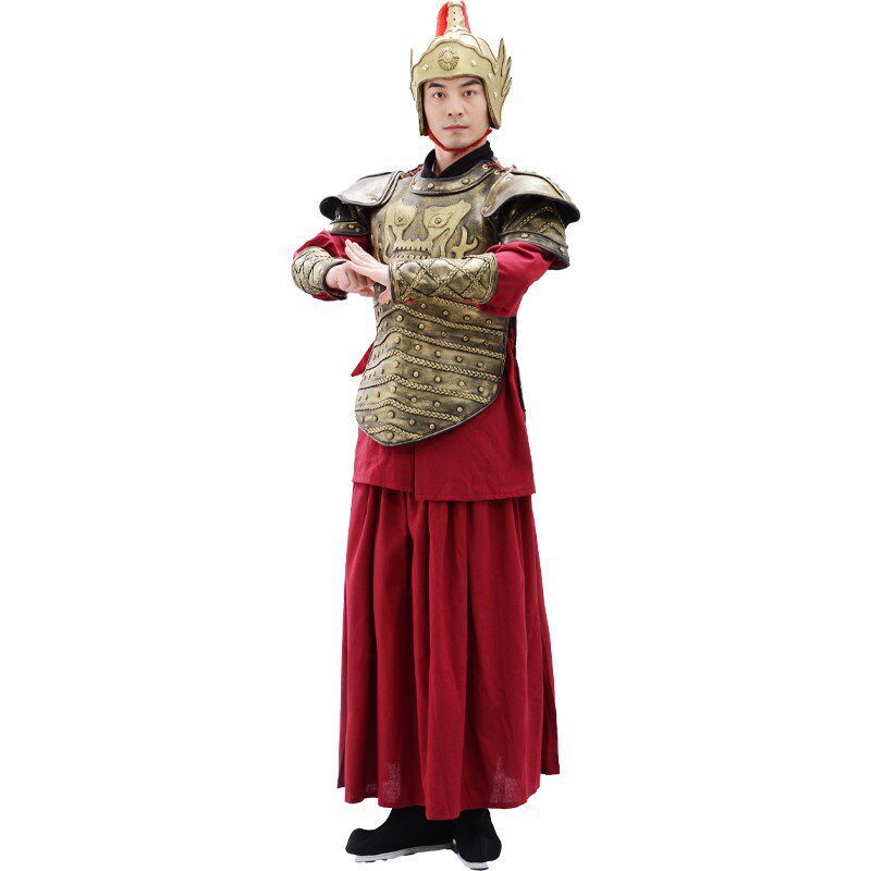 速发盔甲可穿男真人影视演出服装中国风游园摄影铠甲表演服