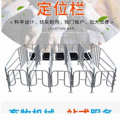 速发猪邮母猪栏 离地猪用限位栏带复合板养殖单体母猪床 包圈猪栏