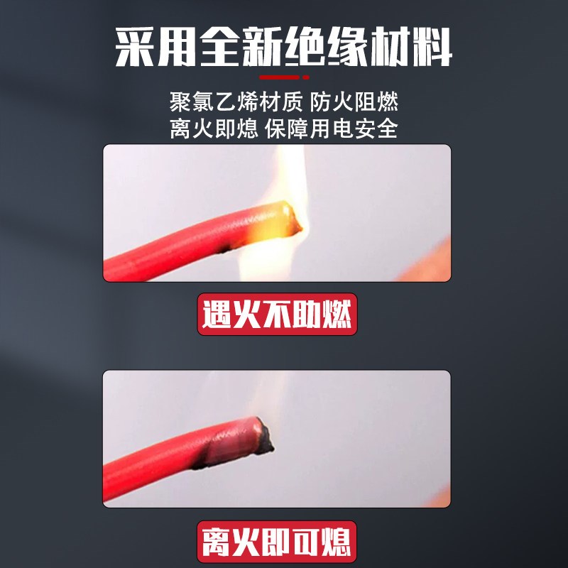 速发广州珠江电线国标铜芯1.5/2.5/4/6平方阻燃单芯线铜线接地线B