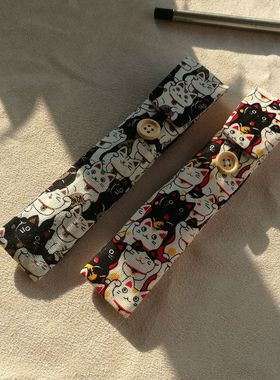 速发新款布艺钢笔保简套笔e pil笔套l袋护约钢笔收纳袋单支