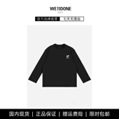 现货 WE11DONE TRACK爱心骰子长袖 T恤女秋季 小众潮牌宽松上衣
