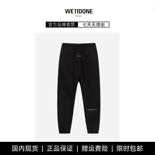 长裤 TRACK复线情侣潮大码 WE11DONE 高街束脚休闲运动卫裤 现货