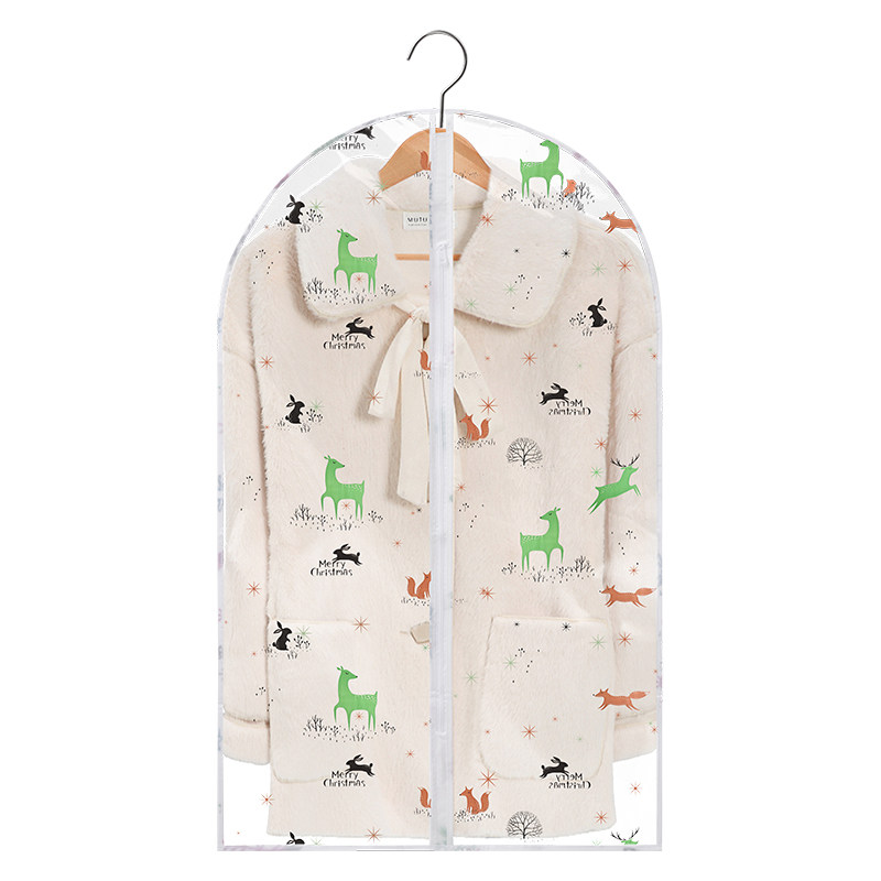 衣服防尘罩挂式家用衣柜衣物大衣长款羽绒服透明收纳袋子外套西装