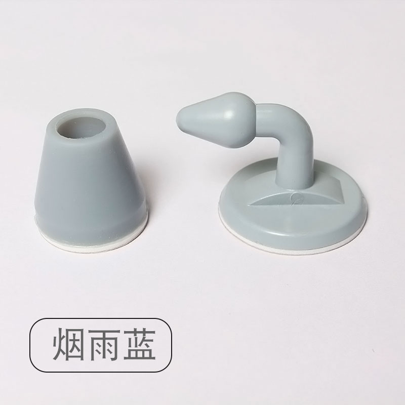 门后防撞器吸门器门把手防撞垫门吸硅胶缓冲防碰门贴家用防门撞击