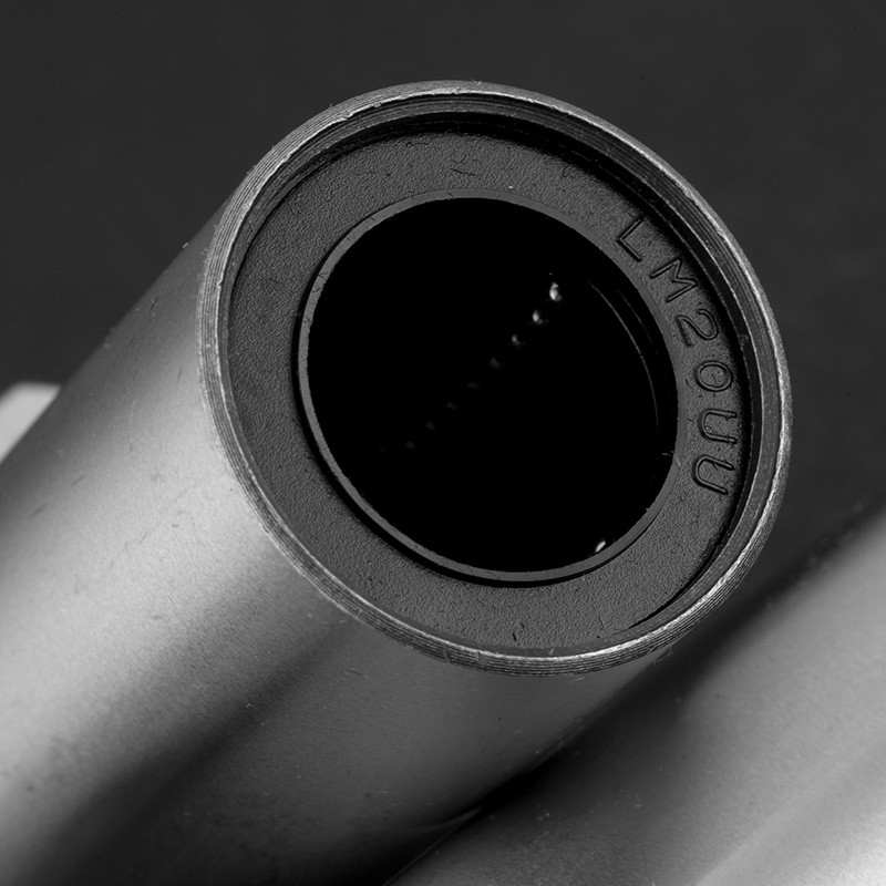 直线轴承带座加长方法兰光轴光杆导轴滑套LMK6L 8K 16 20 30 40 5