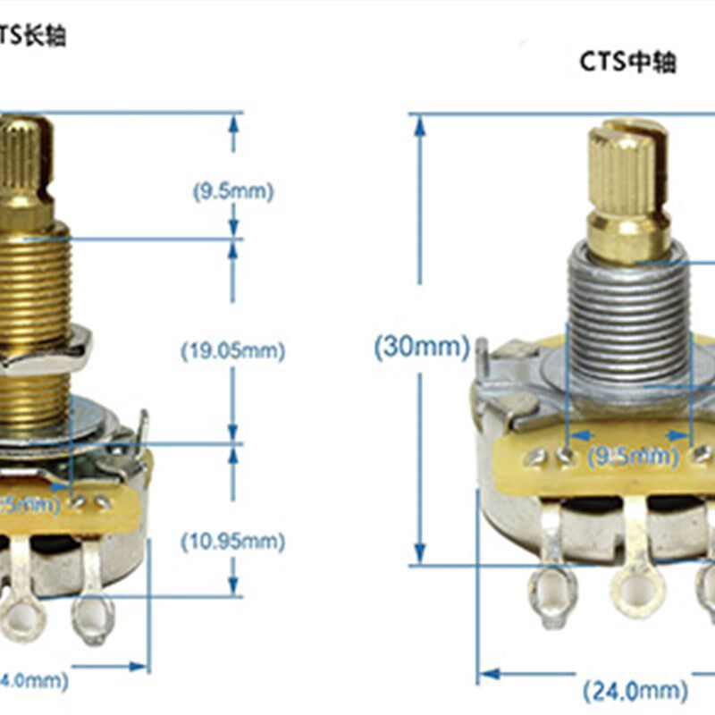 原装gibson 500k全铜吉他电位器 一个的价格