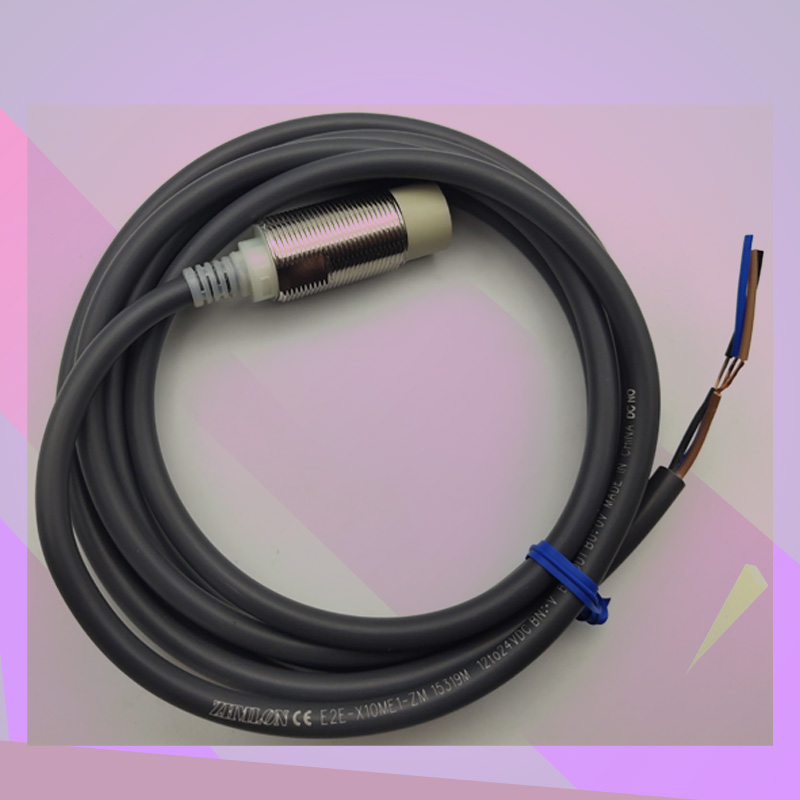 原装中姆龙牌接近开关E2E-X10ME1-Z三线NPN常O开12-24V感应器距离
