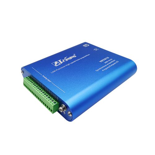 VE3626N 以太网 24位数据采集卡labview16通道同步 32K/CH速率