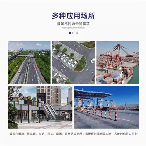 福建全新料三孔水马施工围挡可租赁注水围栏水马护栏交通设施