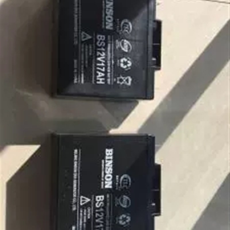 BINSON滨松BS17-12阀控型铅酸蓄电池12V17AHO消防主机备用/UPS电