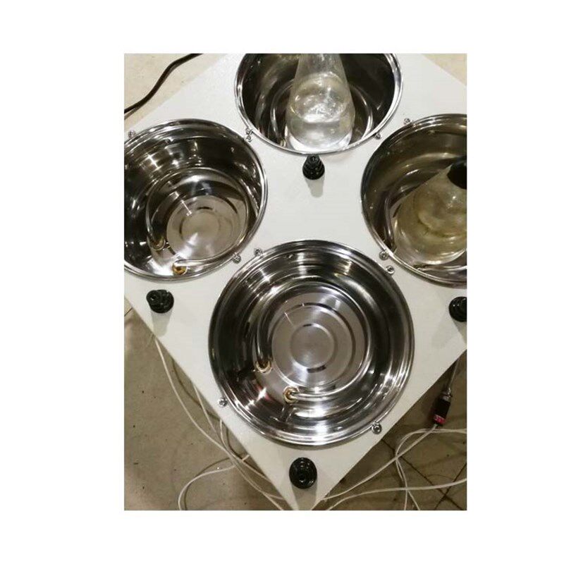 智能磁力沸水电子水煮锅 快速加热恒温油浴锅带搅拌器 两用槽可订