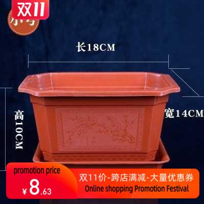 Plant cultivation plastic flower POTS to process special跨境