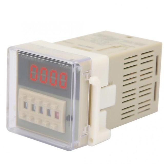 极速Digital Counter Relay O111ROM DH48J-8A LCD DiTgital Elec