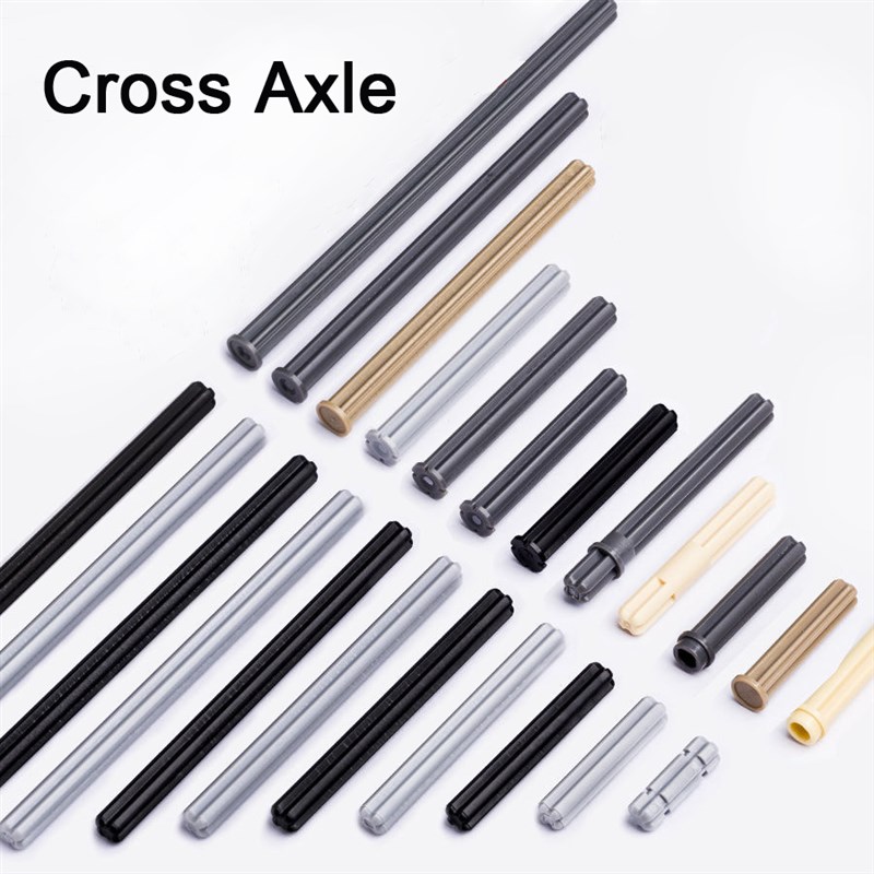 极速Higbh-tech Parts 10PCS/lot MOC Cross Axles  Building Blo