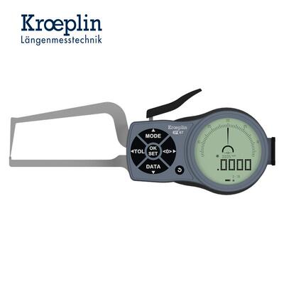 德国KROEPLIN电子式数显管壁厚度测量卡规K2R20S