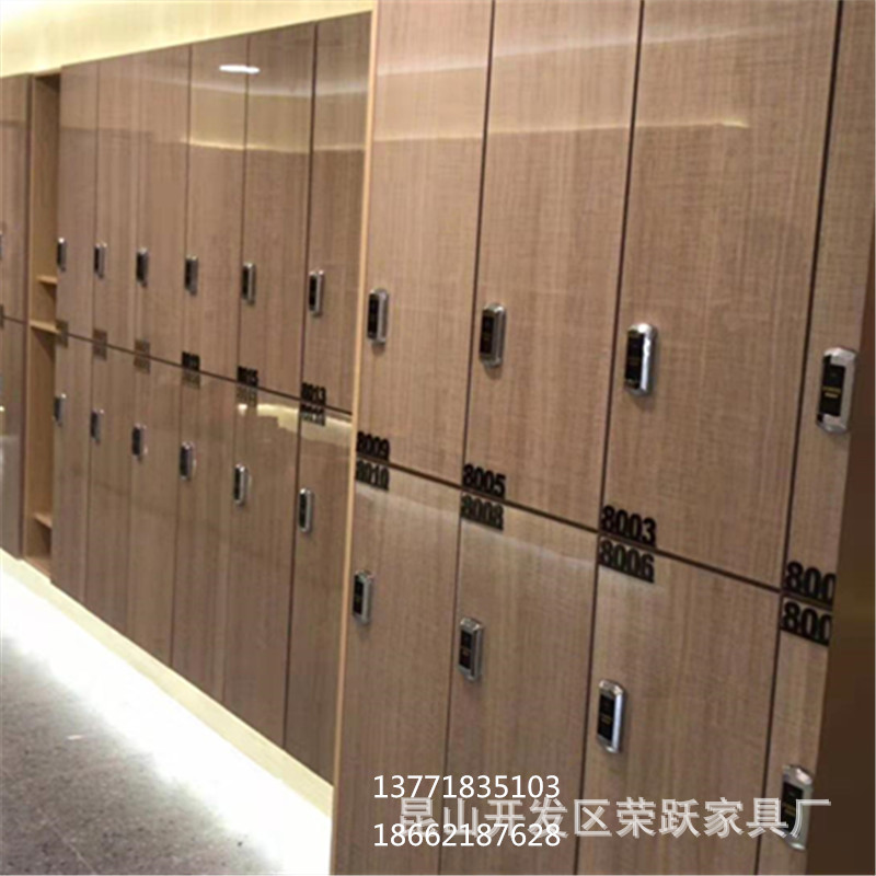 木质浴场浴室储物柜洗浴洗澡堂足浴店更衣柜养生馆酒店宾馆换衣柜