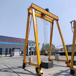 移动龙门架电动葫芦无轨龙门吊单梁门式起重机承载力大