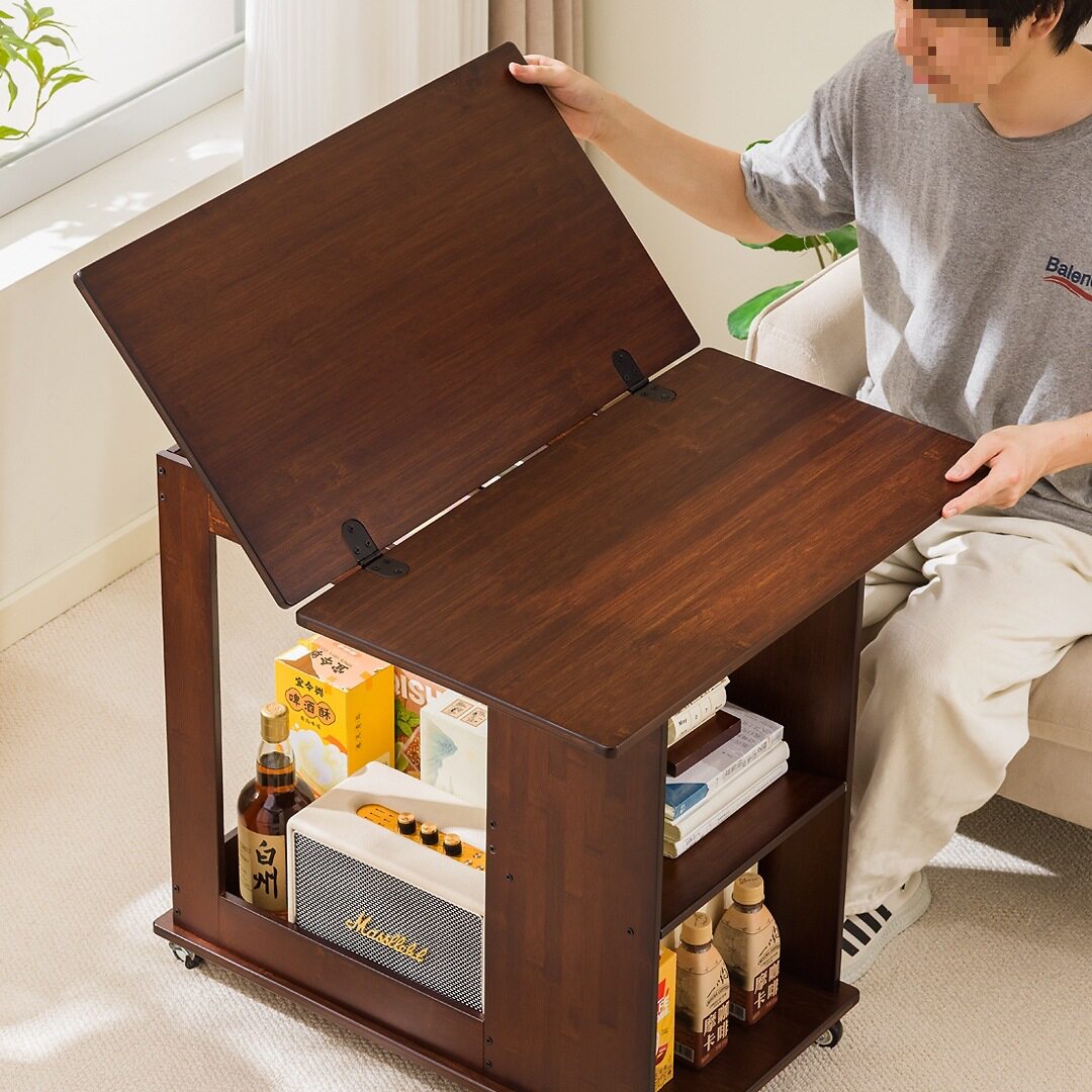 可移动折叠茶几餐桌两用小户型