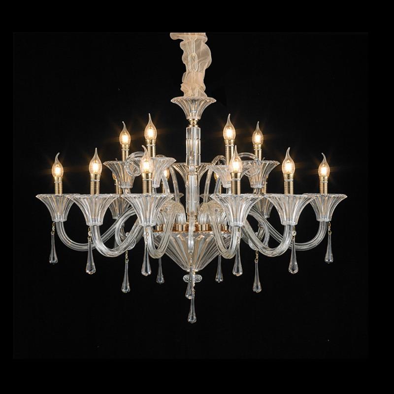 2021新款欧式水晶吊灯客厅灯现代简约卧室餐厅灯复式楼别墅大厅灯