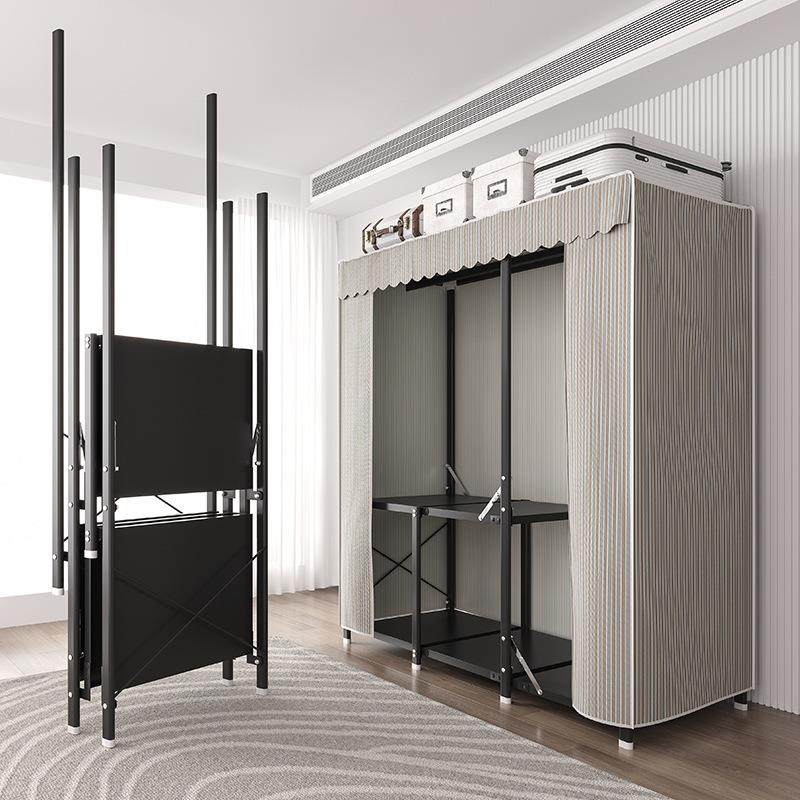 免安装折叠衣柜出租房用简易衣柜家用卧室小户型布衣橱结实耐用,收纳整理,烫衣板及配件,淘宝优惠券,粉丝福利购,淘宝优惠卷