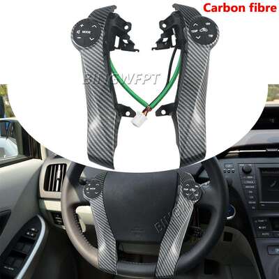 多功能方向盘按键巡航控制音量调节适用于丰田普锐斯PRIUSC