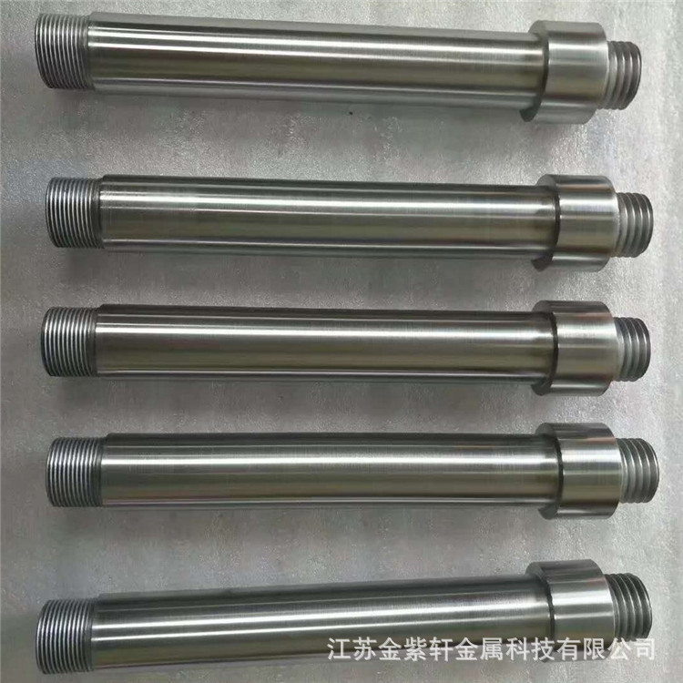 供应大规格钼螺栓电极 熔融玻璃用钼电极加工件 两端车螺纹钼电极